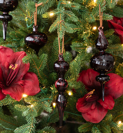 Spir hengende burgunder Spir hengende burgunder